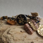 Pirate Charms Kumihimo Bracelet by Amanda Crago of Bowerbird Jewellery